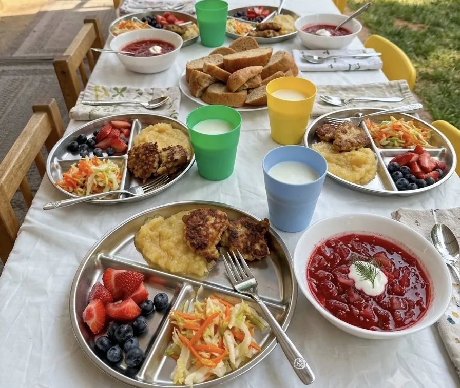 Homemade meal at Bright Life Learning Center 1